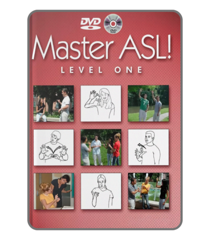 Master ASL! Level One – Textbook & DVD Learning Set 